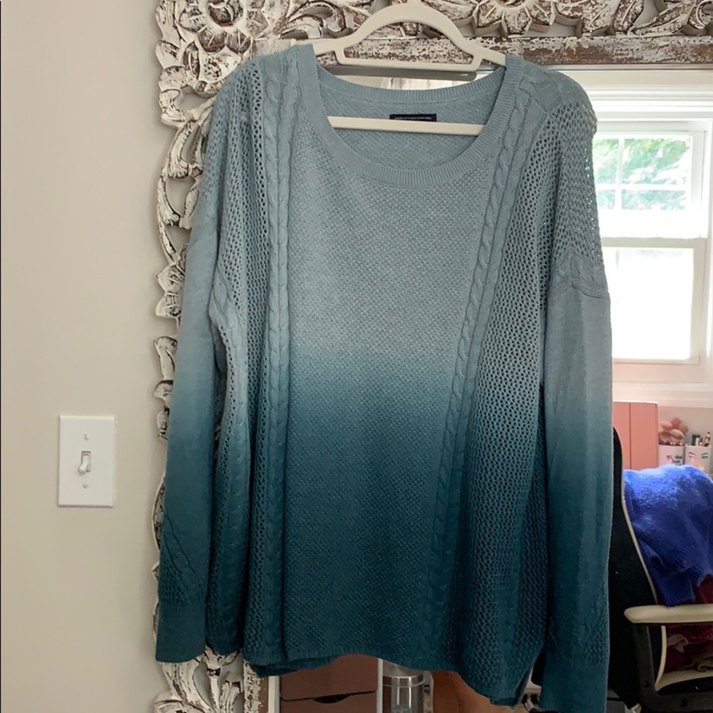 Ombré AE sweater